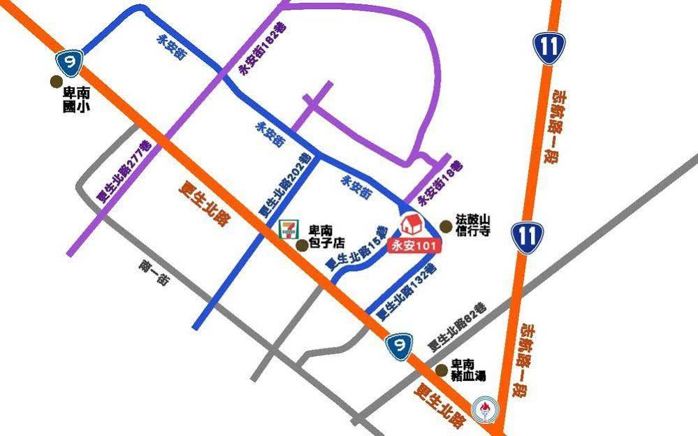 永安101 Wing On X 國旅補助-1000元 Bed & Breakfast Taitung Exterior photo